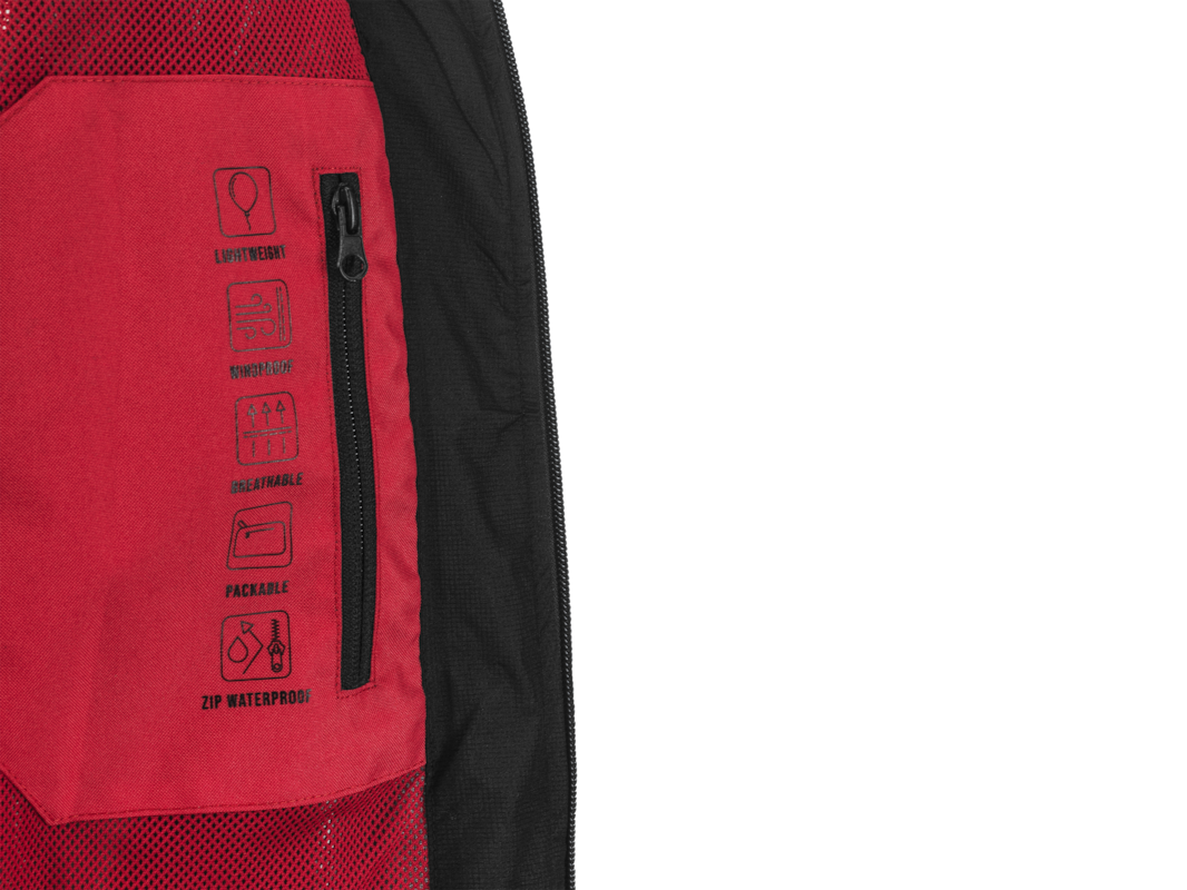 Akrapovic Mens Corpo Windbreaker - Black 3XL