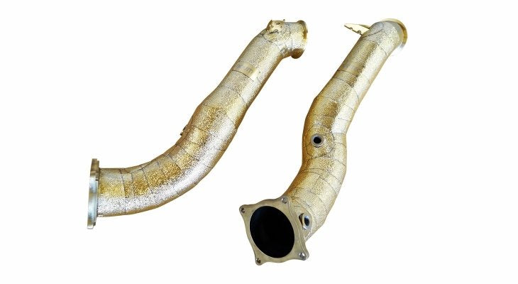 Novitec McLaren Senna | Catalyst-Replacement Pipe (Set) (Gold Plated)