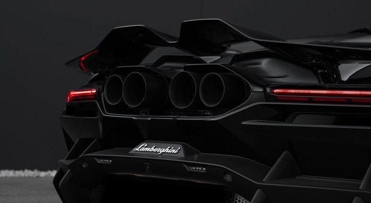 Lamborghini Revuelto | Novitec Stainless Steel Tailpipes