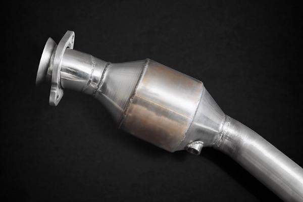 Capristo Rear Silencer With Flaps (100 Cell) inc EVCU-1 (for 2WD) To Suit Jaguar F Type V8 S - 02JA02803027