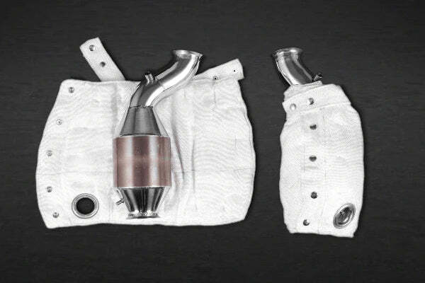 Capristo Catalytic Converters (With Heat Protection) To Suit Lamborghini Gallardo LP500 & 520 - 02LA06903003