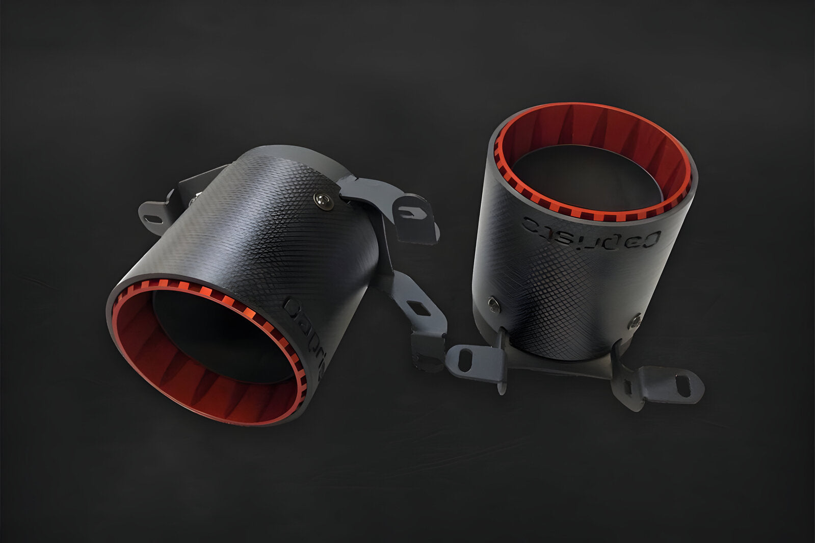 Capristo Carbon Fibre Exhaust Tips To Suit Lamborghini Huracan Performante - 02LA08203031