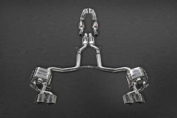 Capristo Exhaust System (With Central Silencers Replacement)To Suit Mercedes C63 Black Series (W204) - 02MB02003018