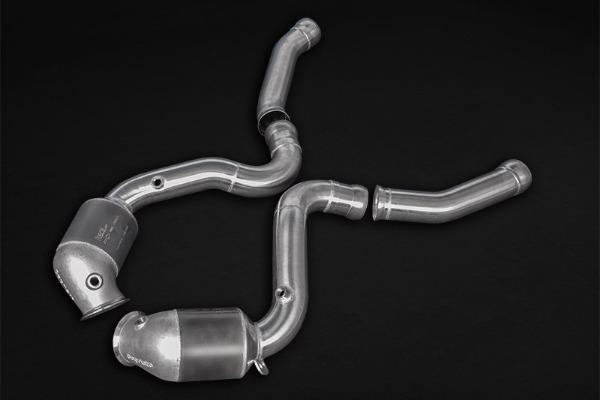 Capristo Downpipies (Without Catalytic Converters) To Suit Mercedes C63s 4.0L Biturbo (2015-) - 02MB02003030