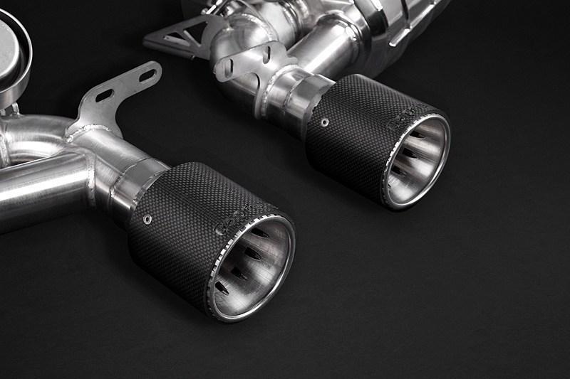 Capristo Exhaust System (With Carbon Fibre Tailpipes) To Suit Porsche 982 Boxster & Cayman S 718 - 02PO01003008
