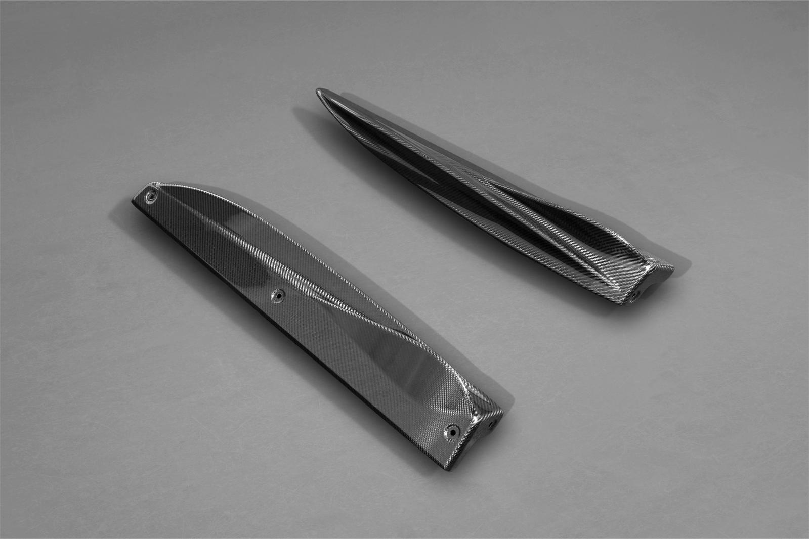 Capristo Carbon Fibre Side Fins To Suit Audi RS5 (F5) - 03AU00510003KG