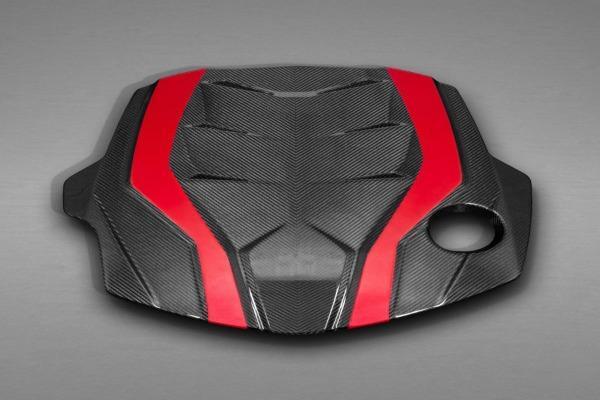 Capristo Carbon Fiber Engine Cover To Suit Audi RS5 (F5) - 03AU00510004KG