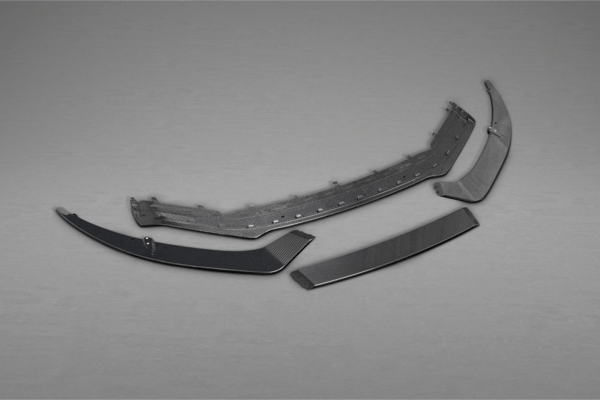 Capristo Carbon Fibre Front Spoiler To Suit Audi R8 V10 PLUS (2015-) - 03AU00810008KG