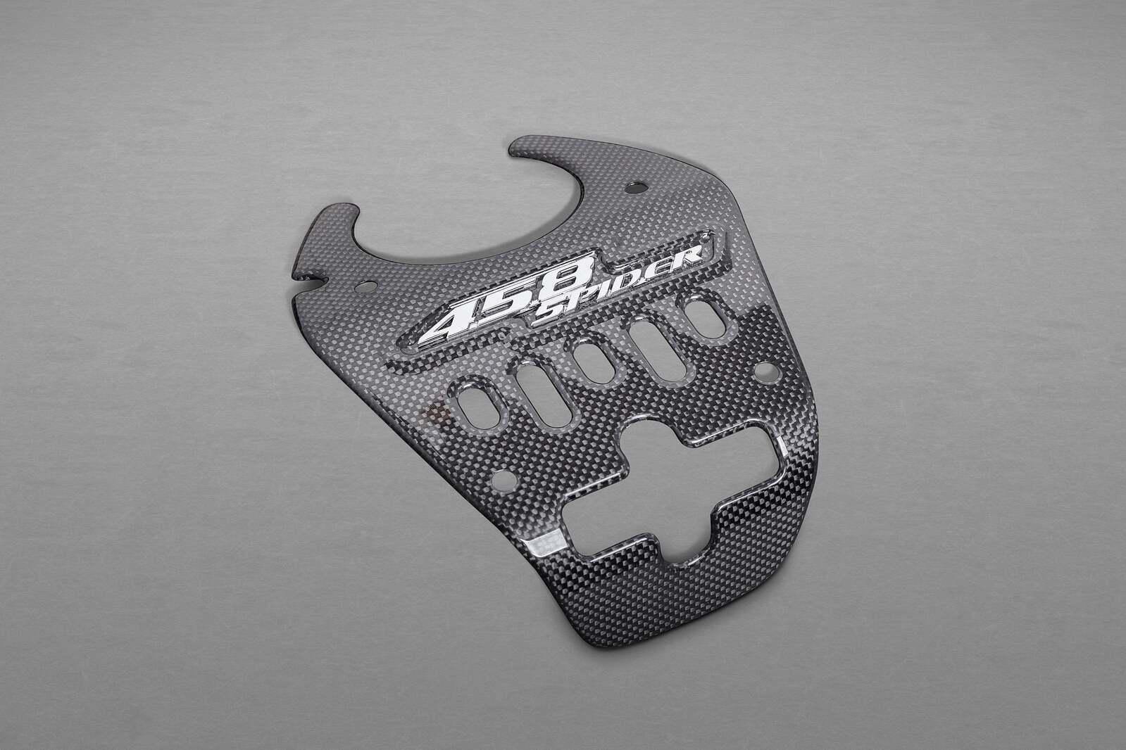 Capristo Carbon Fibre Lock Cover To Suit Ferrari 458 Spider - 03FE00410003LG