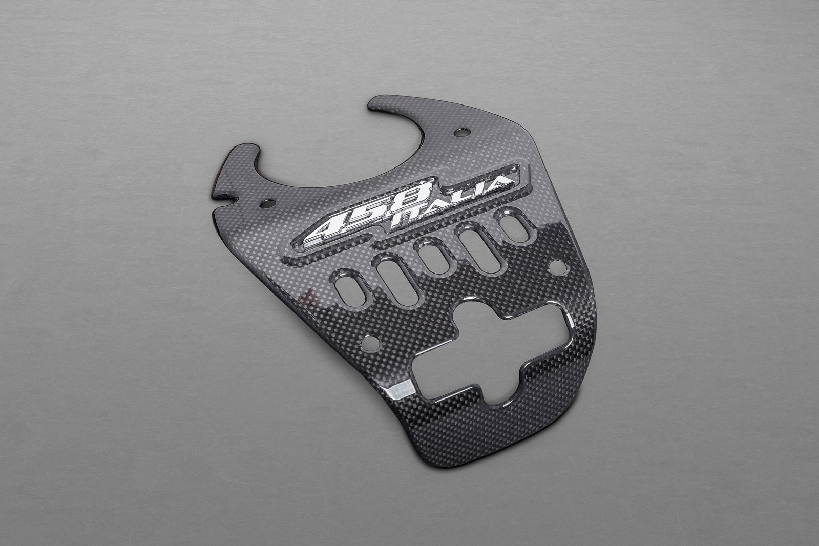 Capristo Carbon Fibre Lock Cover To Suit Ferrari 458 Italia - 03FE004100101LG