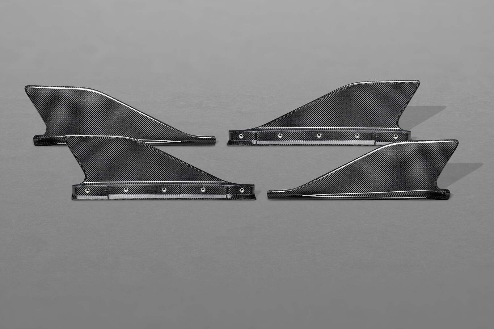 Capristo Carbon Fibre Side Fins To Suit Ferrari 458 Speciale - 03FE00410012LG
