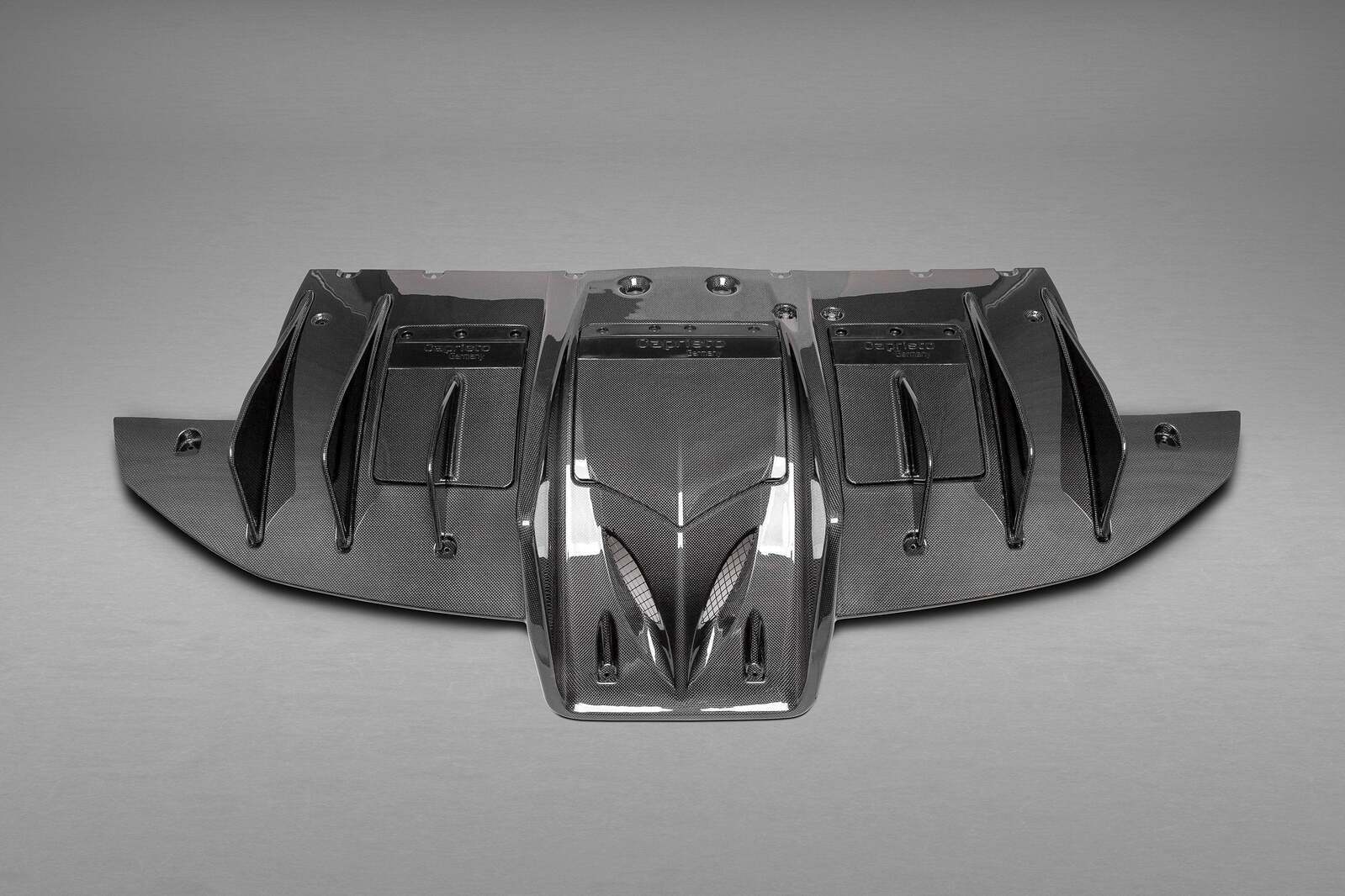 Capristo Carbon Fibre Rear Diffuser To Suit Ferrari 458 Speciale - 03FE00410020LG
