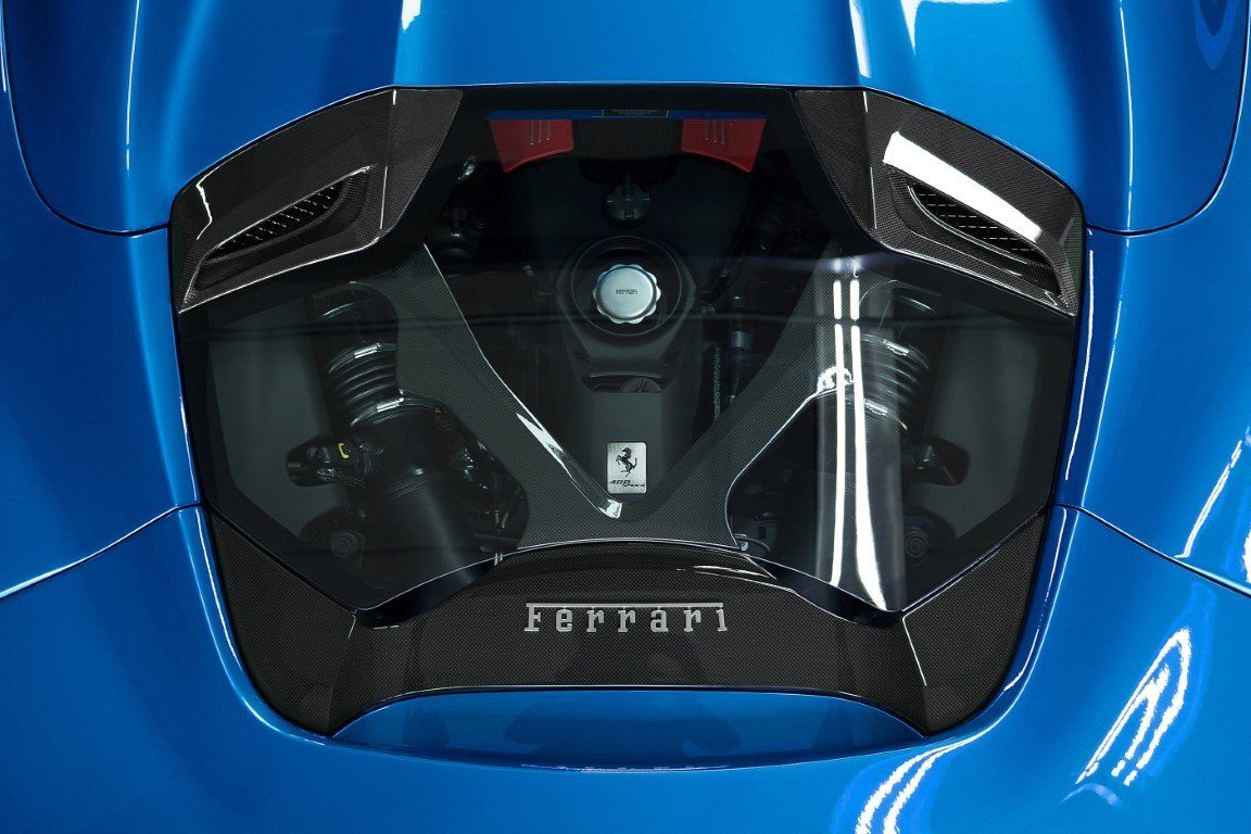 Capristo Carbon Fibre & Glass Bonnet To Suit Ferrari 488 GTS/Pista - 03FE08710013LM