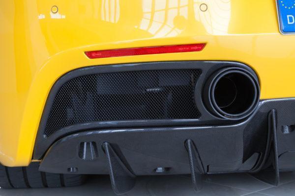Capristo Carbon Fibre Tailpipes With Frame To Suit Ferrari 488 GTB/GTS - 03FE08710028LM