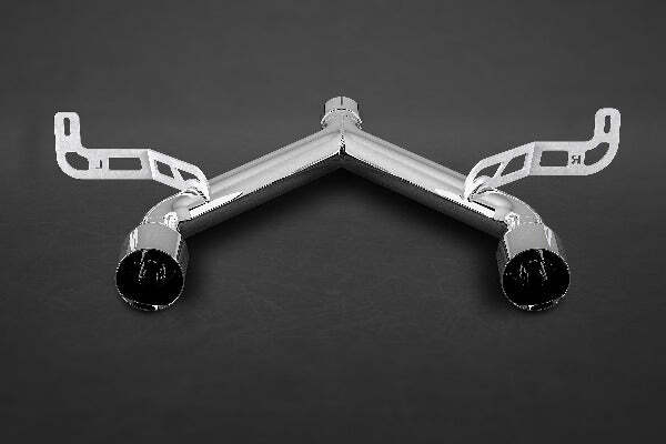 Capristo Free Flow Exhaust Kit (With Carbon Fibre Diffuser) To Suit Alfa Romeo 4C - 10AR04010000