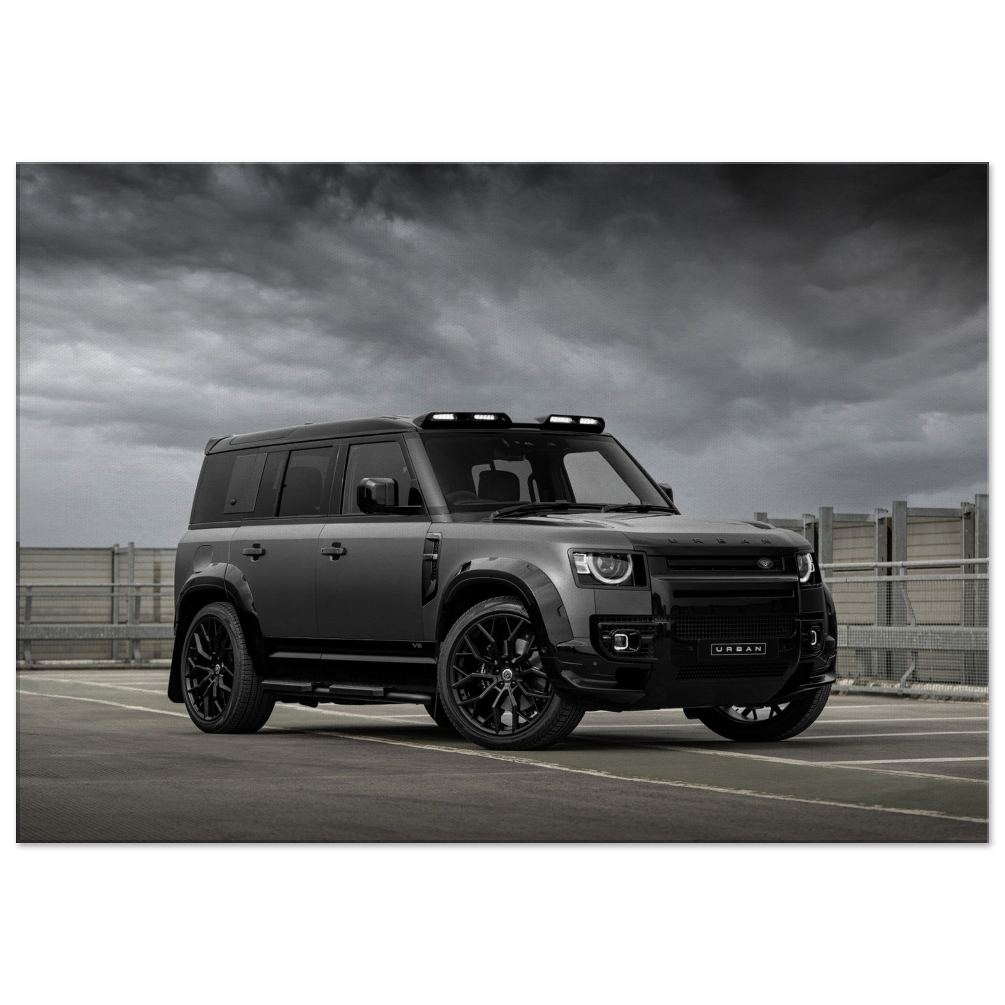 Premium Canvas Print - Urban Defender V8 Widetrack