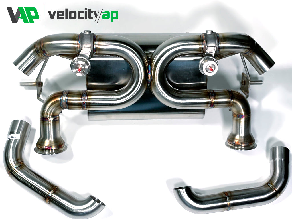 Velocity AP Audi R8 GT & Facelift Valvetronic Stainless Steel Exhaust