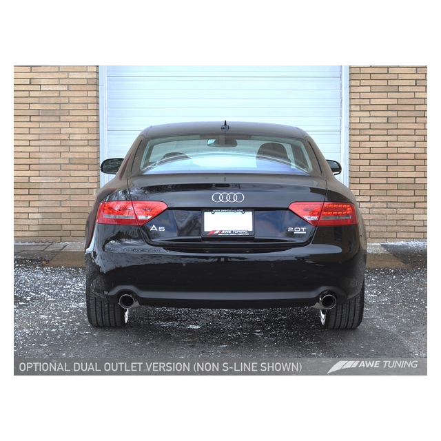 AWE RESONATED PERFORMANCE DOWNPIPE FOR AUDI B8 / B8.5 2.0T