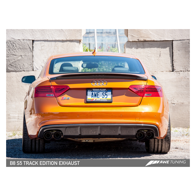 AWE Non-Resonated Downpipes for Audi 3.0T