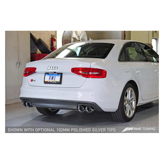 AWE Non-Resonated Downpipes for Audi 3.0T