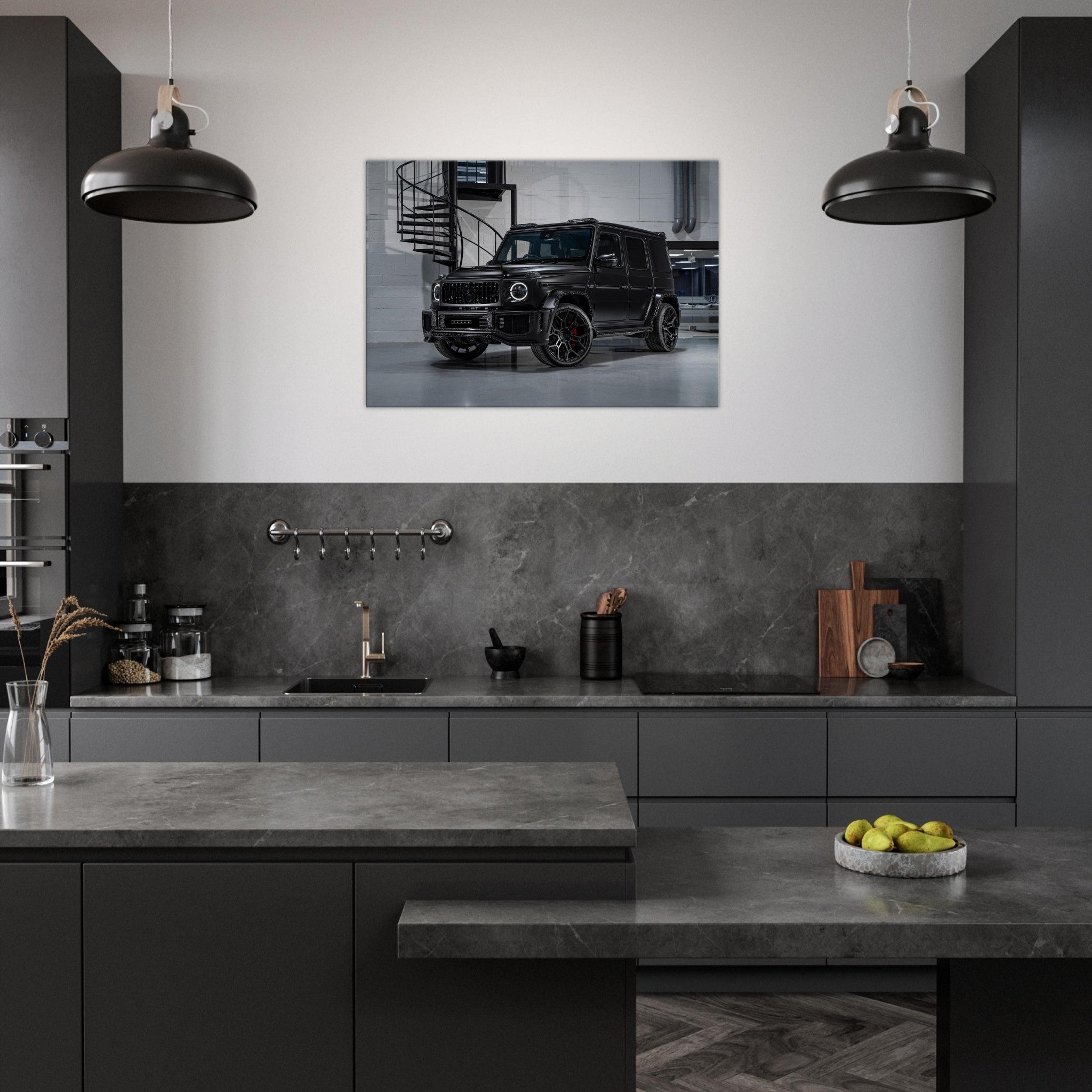 Premium Canvas - Urban Forged Carbon G63