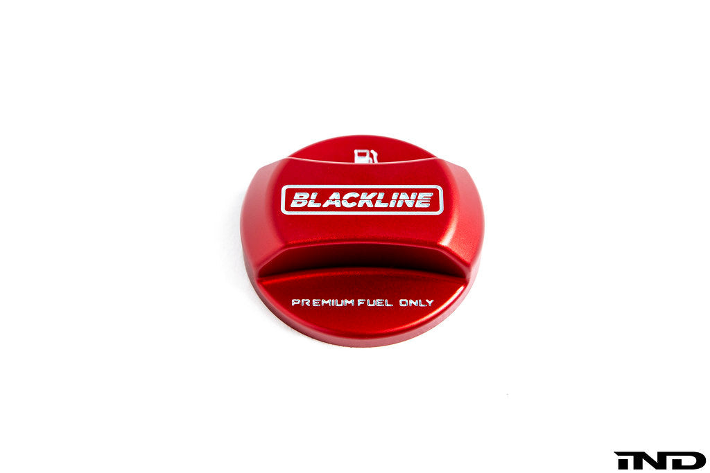 Goldenwrench Blackline Performance BMW M Car Series Fuel Cap Cover - Edition Red
