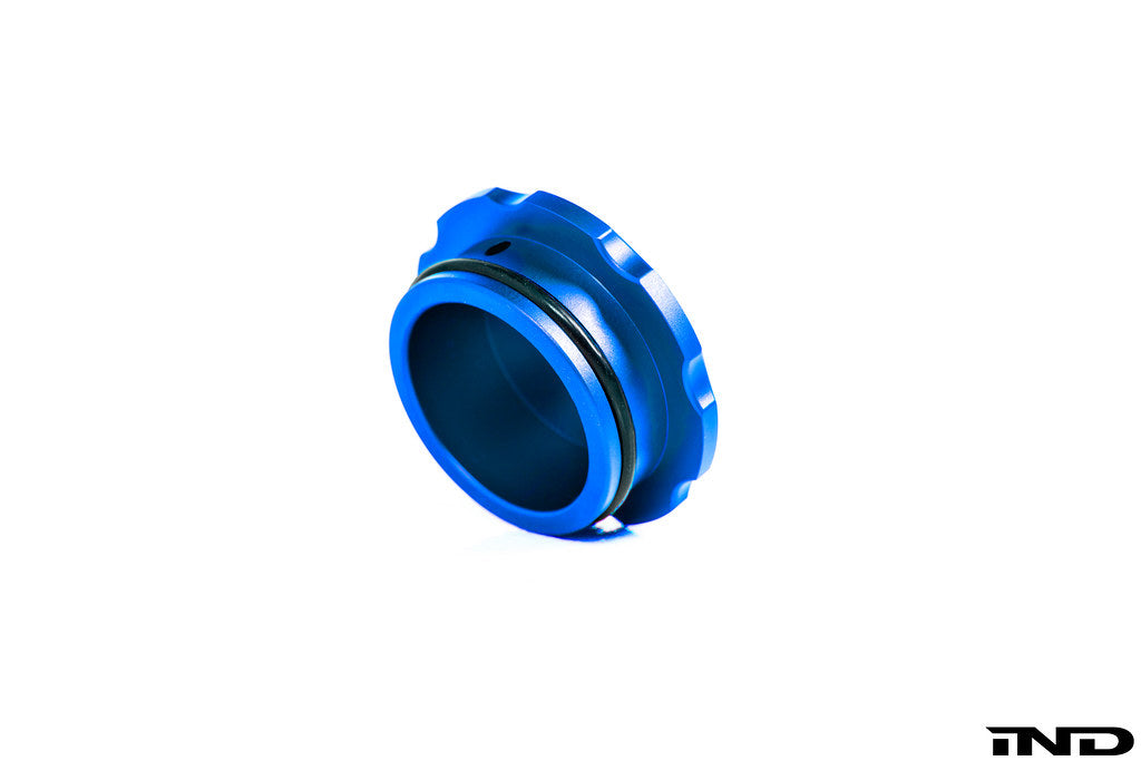 Goldenwrench Blackline Performance BMW M Car E9X / F95 / Mini Washer Fluid Cap - Motorsport Blue