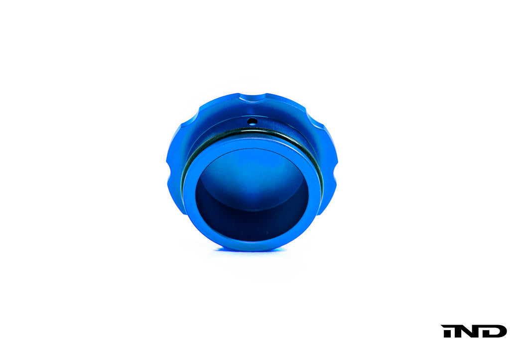 Goldenwrench Blackline Performance BMW M Car E9X / F95 / Mini Washer Fluid Cap - Motorsport Blue