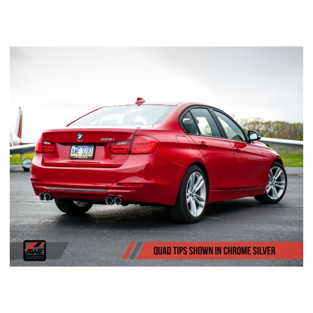 AWE Quad Tip Marking Template for BMW F3X 328i M Sport