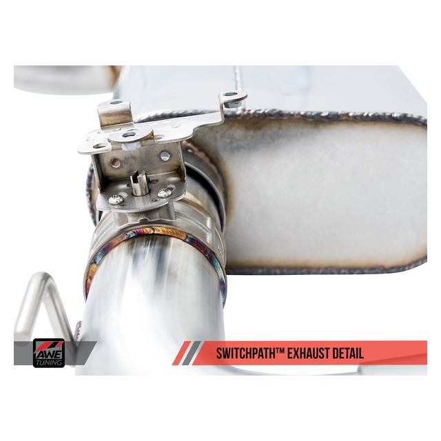 AWE Quad Tip Marking Template for BMW F3X 328i M Sport