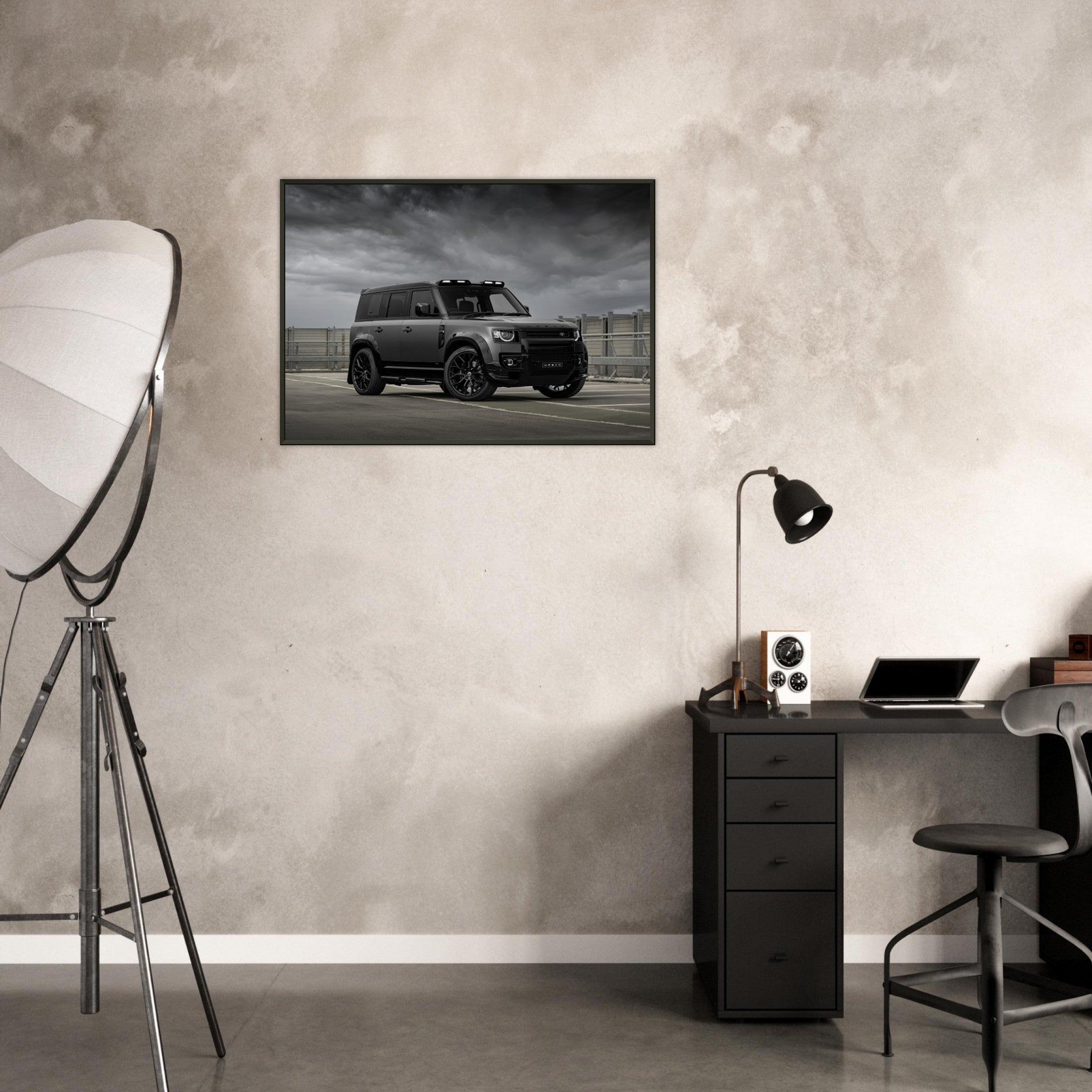 Premium Matte Paper Metal Framed Poster - Urban Defender V8 Widetrack