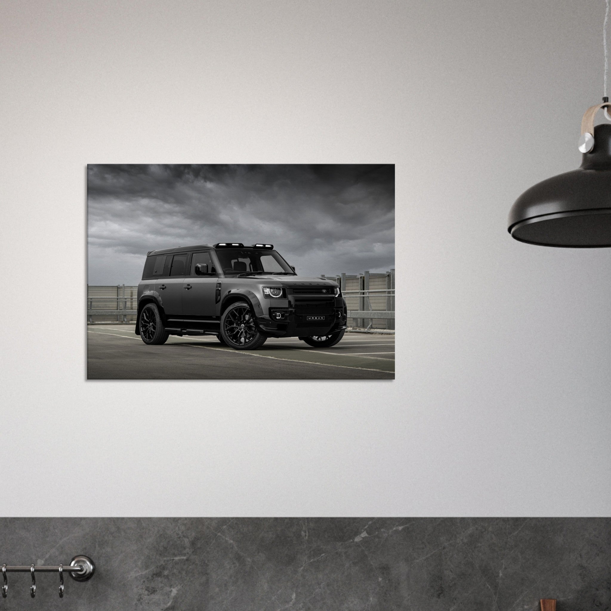 Premium Canvas Print - Urban Defender V8 Widetrack