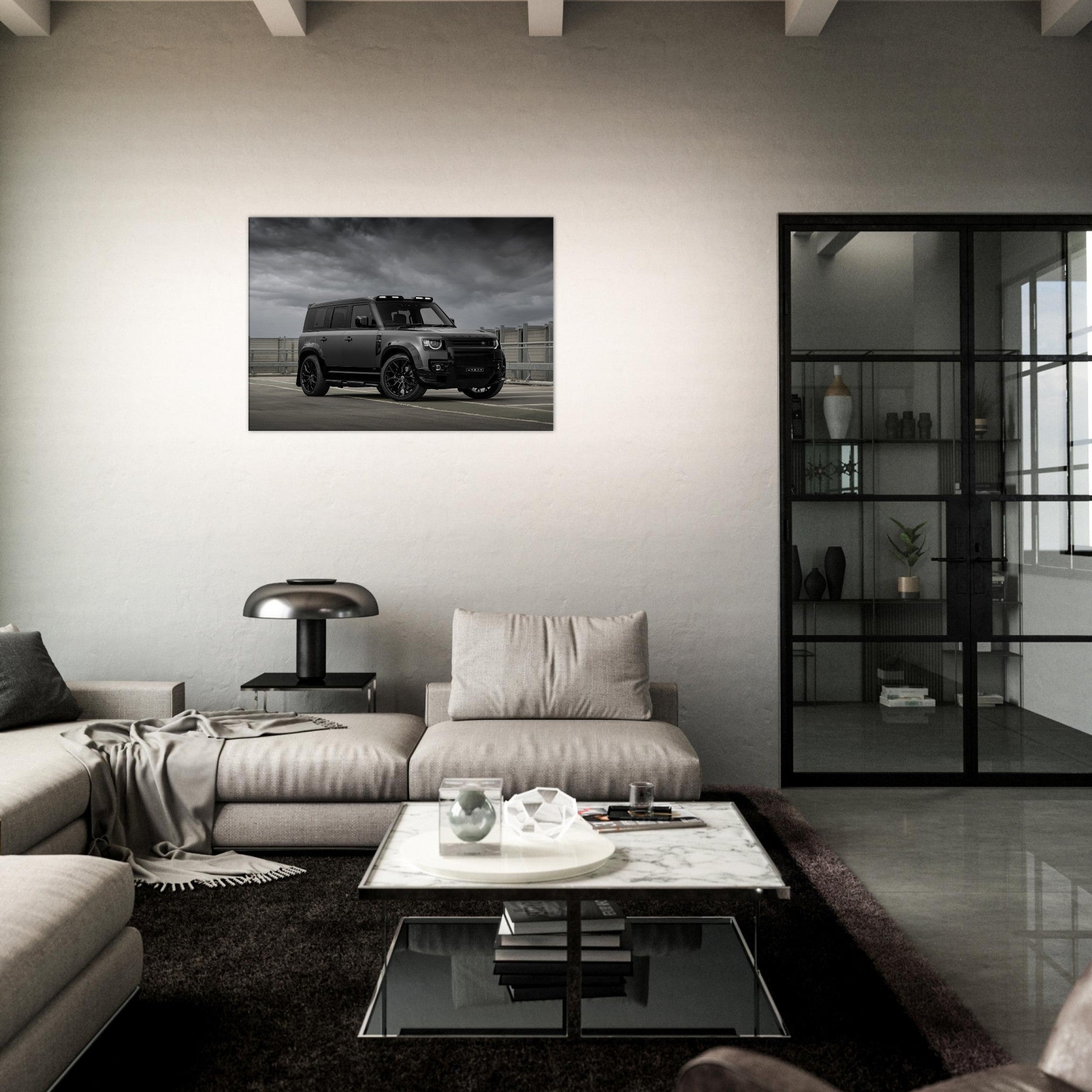 Premium Canvas Print - Urban Defender V8 Widetrack