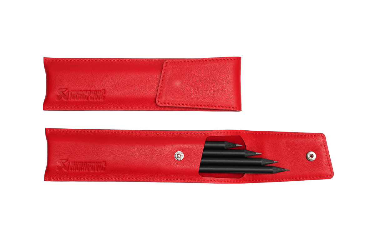 Akrapovic Leather Pencil Case