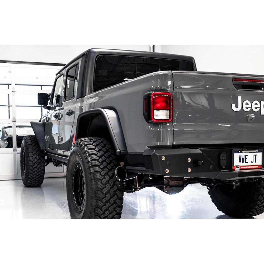 AWE Trail-to-Tread Conversion Kit (Single-Side) for Jeep JT 3.6L - Diamond Black Tip