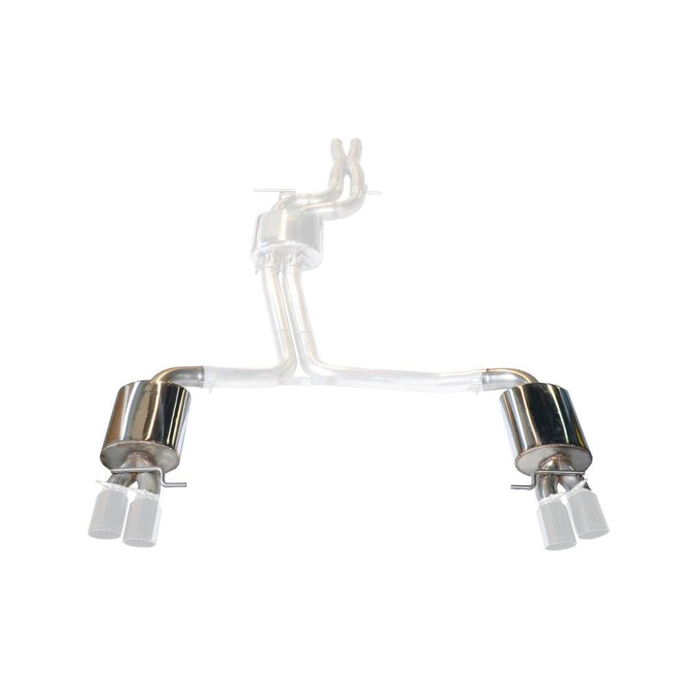 AWE Track-to-Touring Conversion Kit for B8/8.5 S4/S5 3.0T - for 90mm Tips