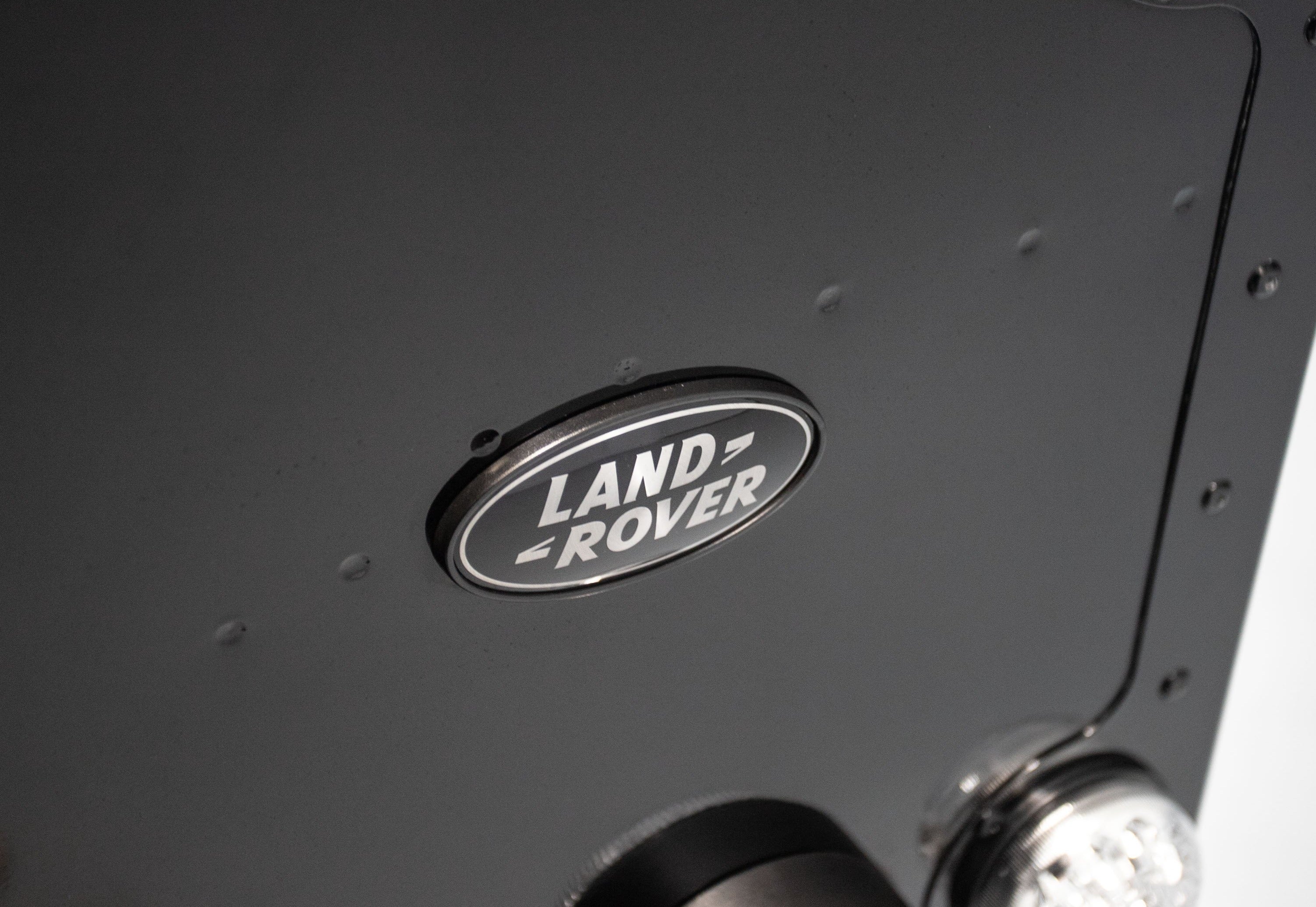 Urban Genuine LR 'Land Rover' Black Badge (With Plinth)