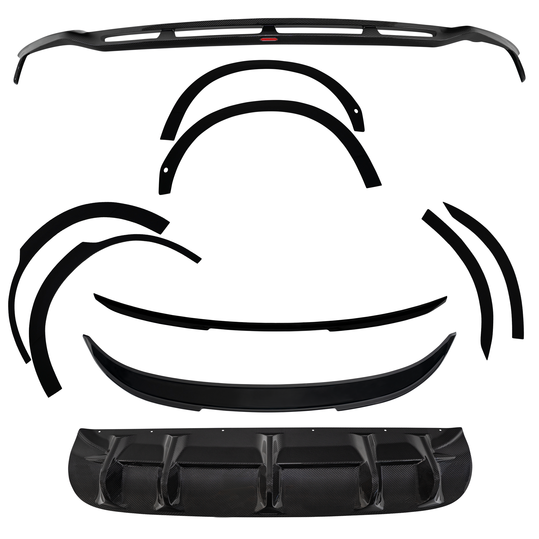Urban Carbon Fibre Aero Kit for Mercedes EQC