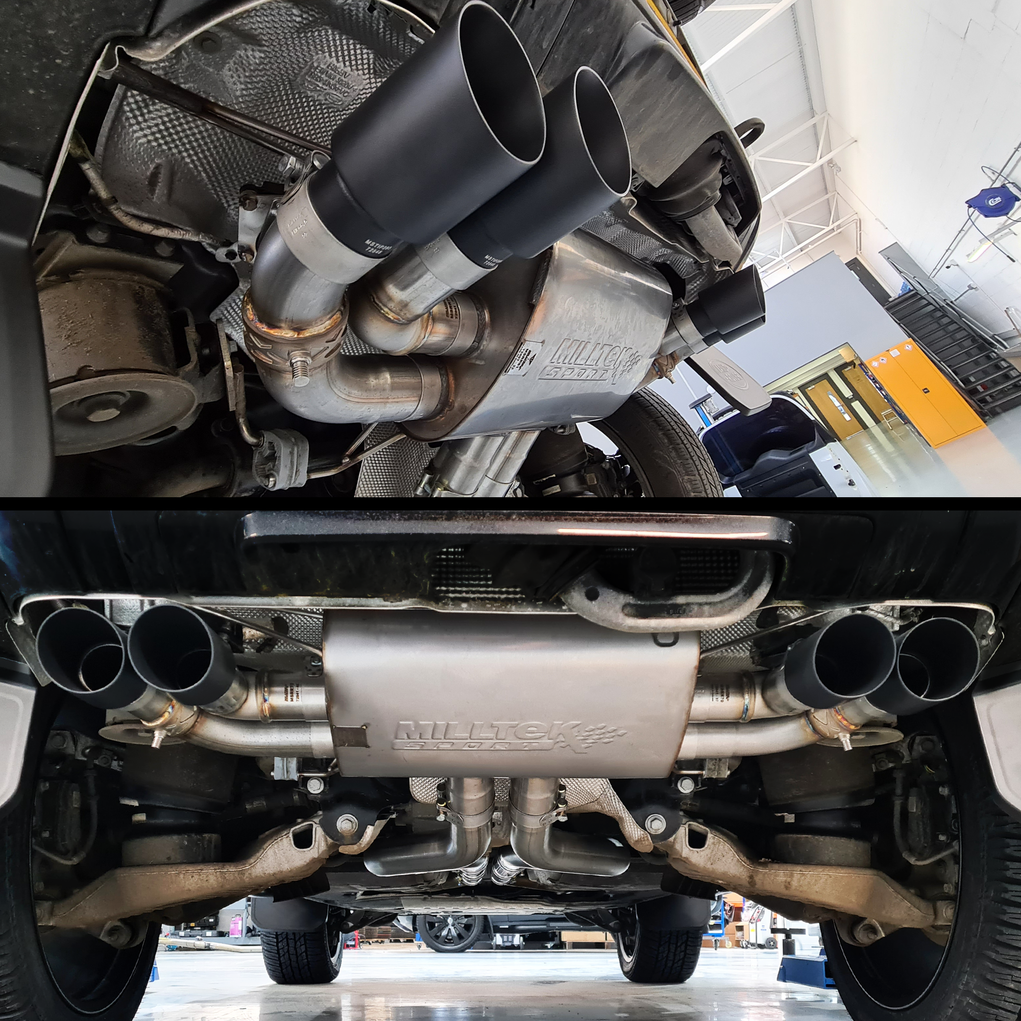 Land Rover New Defender V8 Milltek x Urban Performance Exhaust
