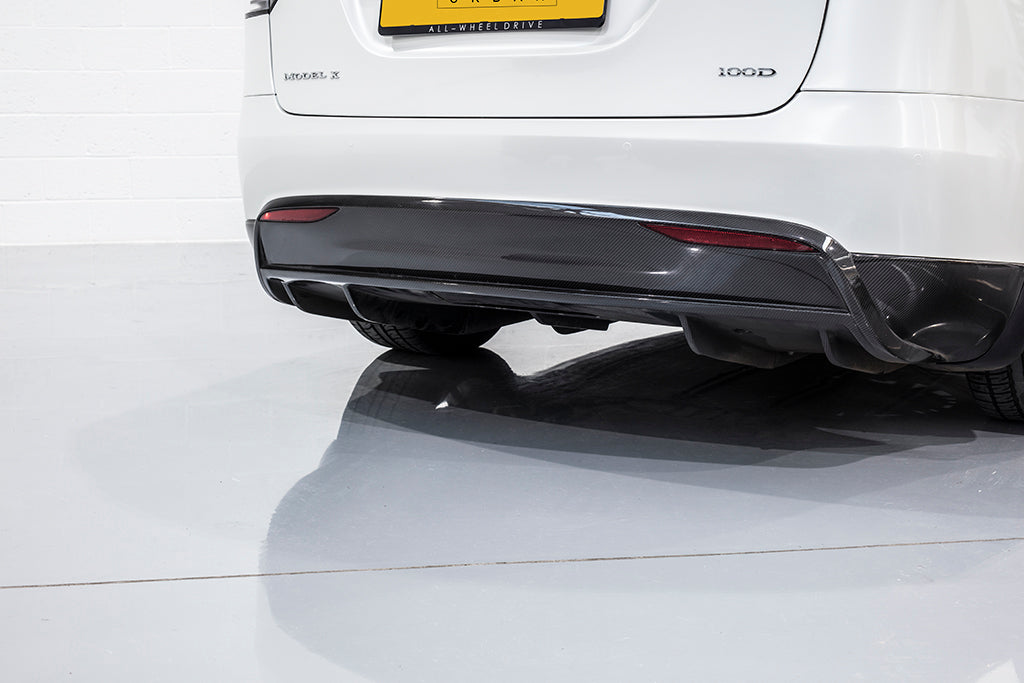 Urban Carbon Rear Diffuser for Tesla Model X