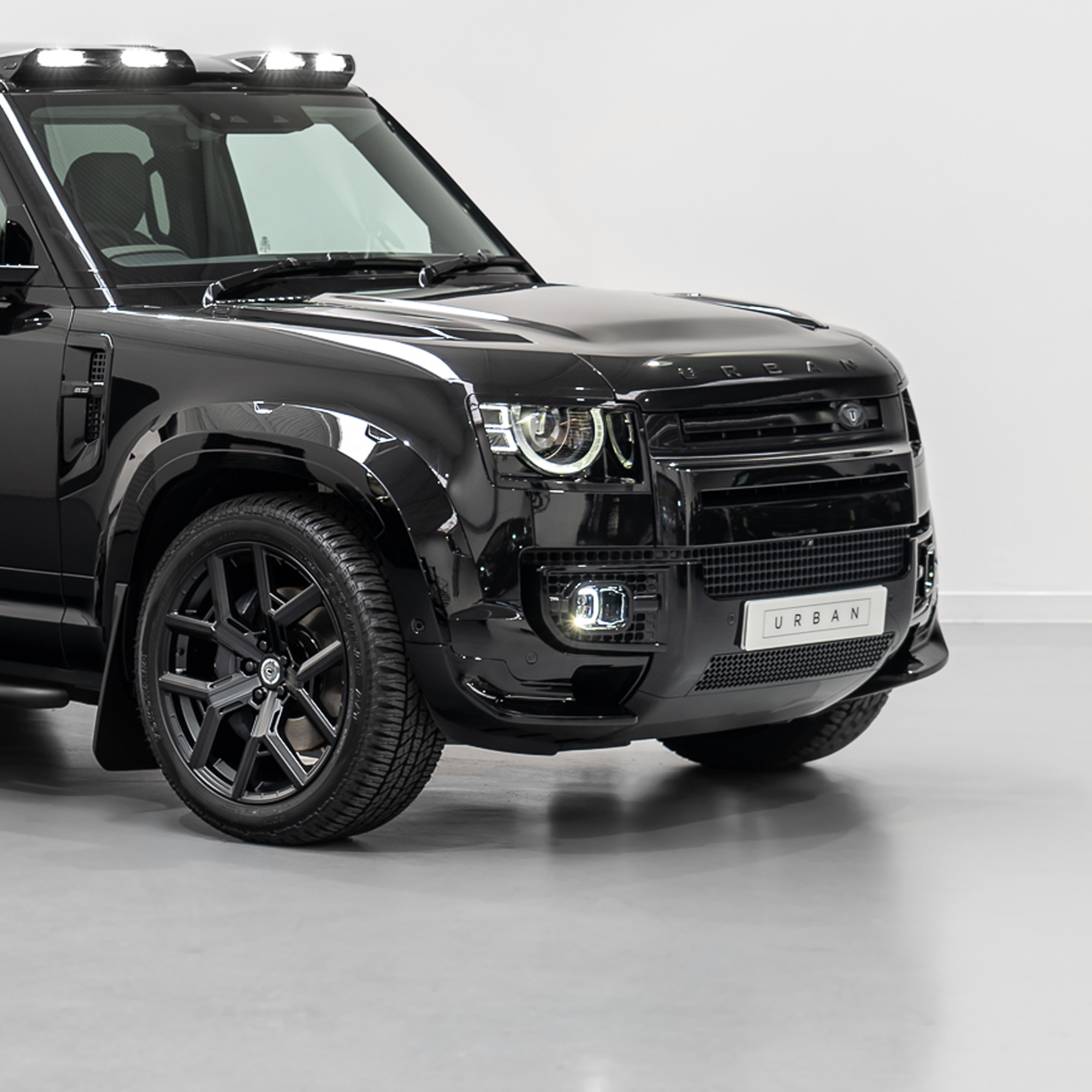 Urban Front Square DRL Intakes - High Power LED for New Defender (Pair)
