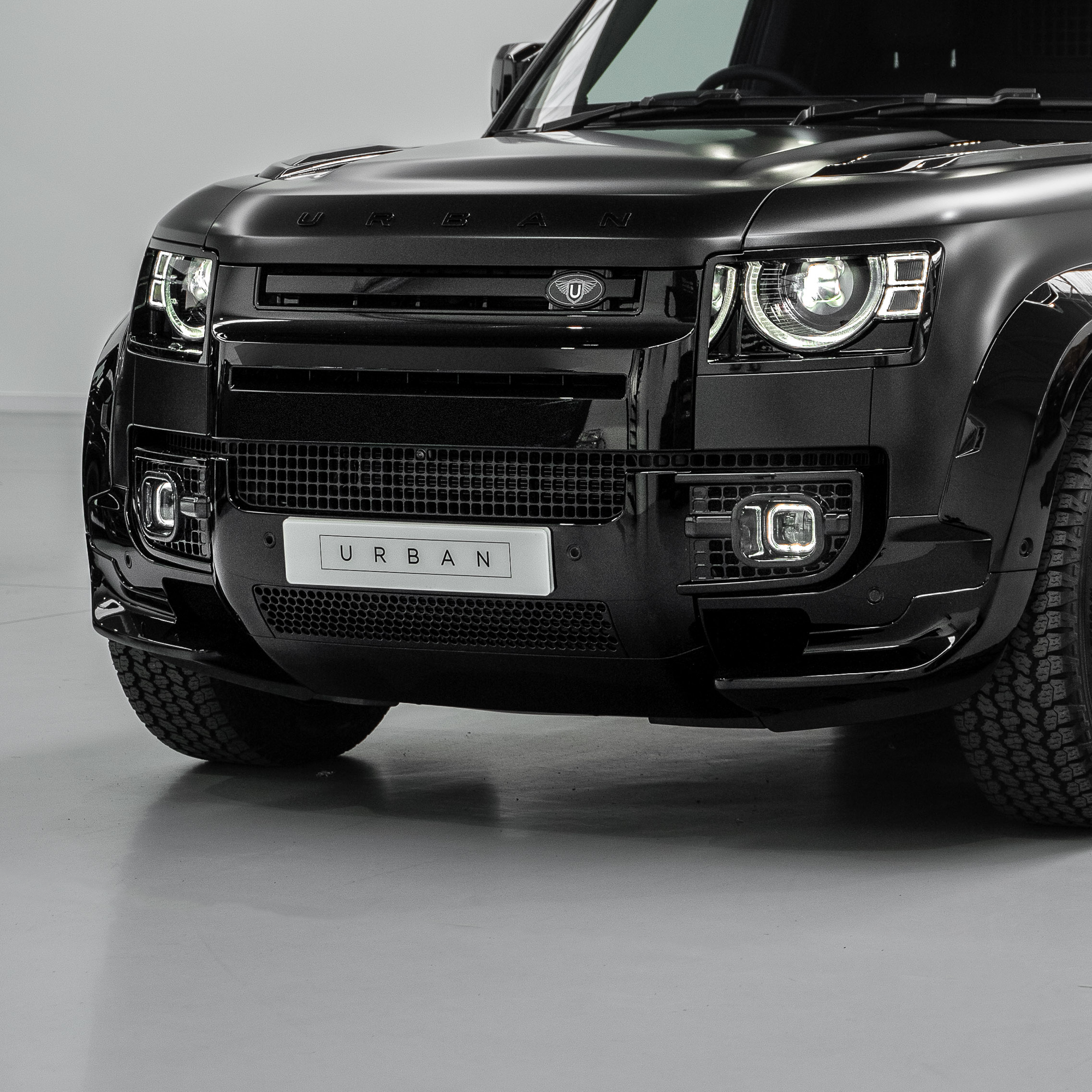 Urban Front Square DRL Intakes - High Power LED for New Defender (Pair)
