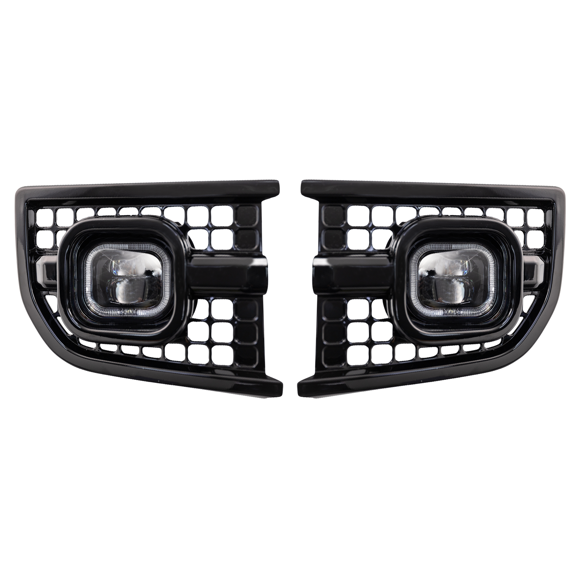 Urban Front Square DRL Intakes - High Power LED for New Defender (Pair)