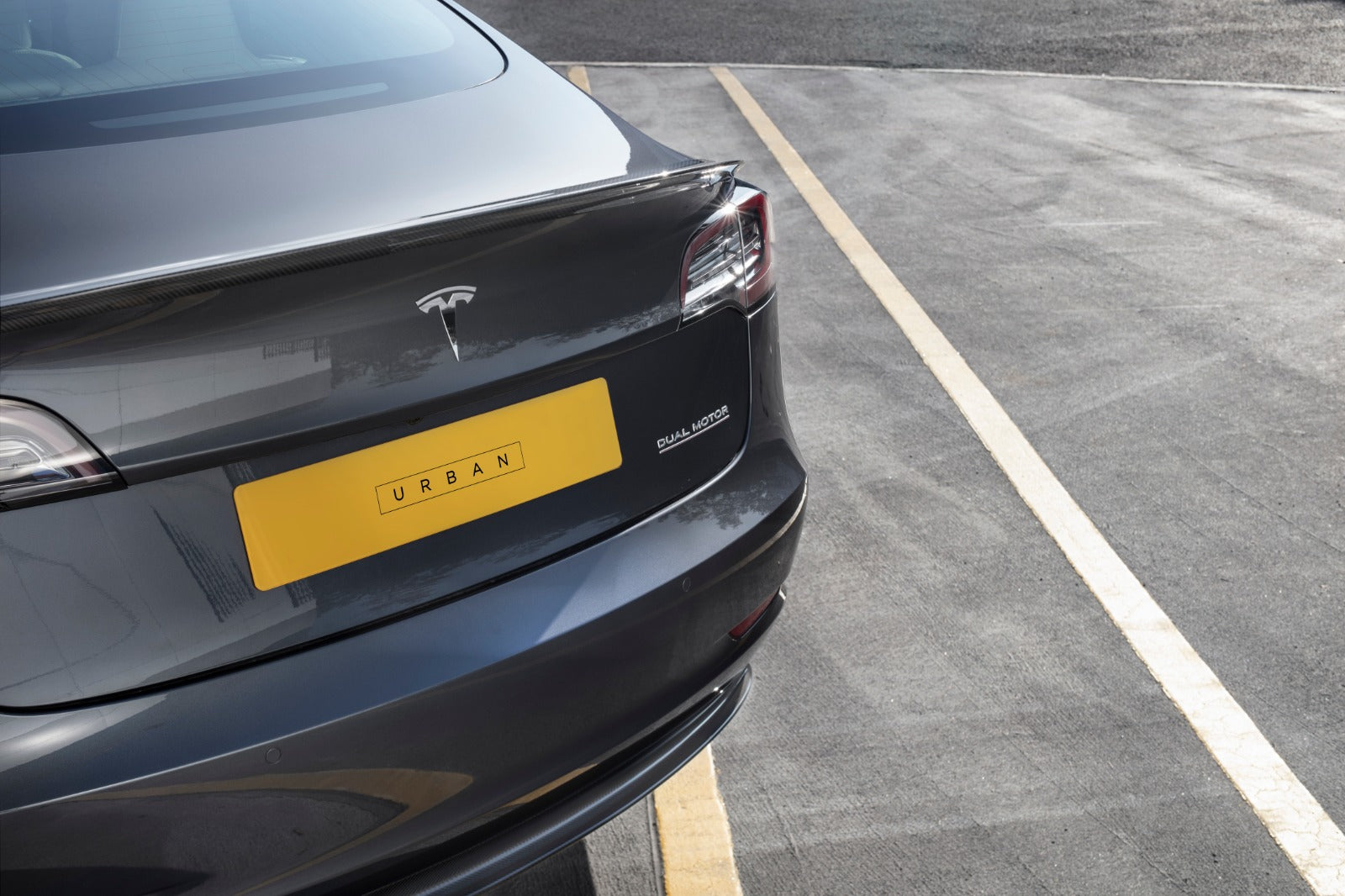 Urban Carbon Rear Diffuser for Tesla Model 3