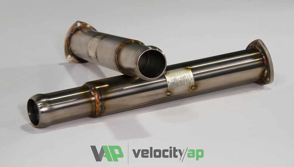 Velocity AP Aston Martin Virage/Vanquish/DB9/DBS/V12 Vantage Decat Exhaust Pipes