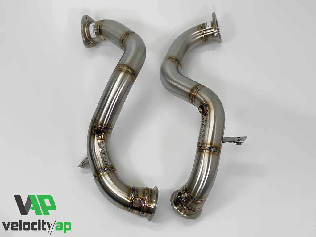 Velocity AP Aston Martin Vantage AMV8 2018-on 4.0TT Primary Race Downpipes