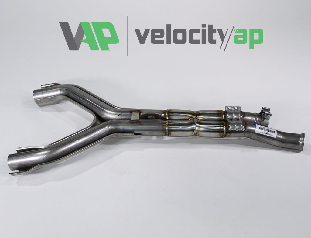 Velocity AP Aston Martin V8/V12 Vantage Stainless X-Pipe Exhaust Center Section