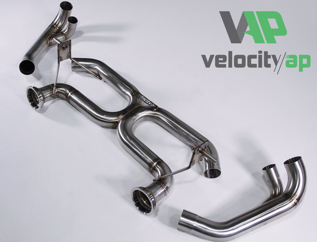 Velocity AP Audi R8 Stainless Steel Exhaust 'Race' Sound Level