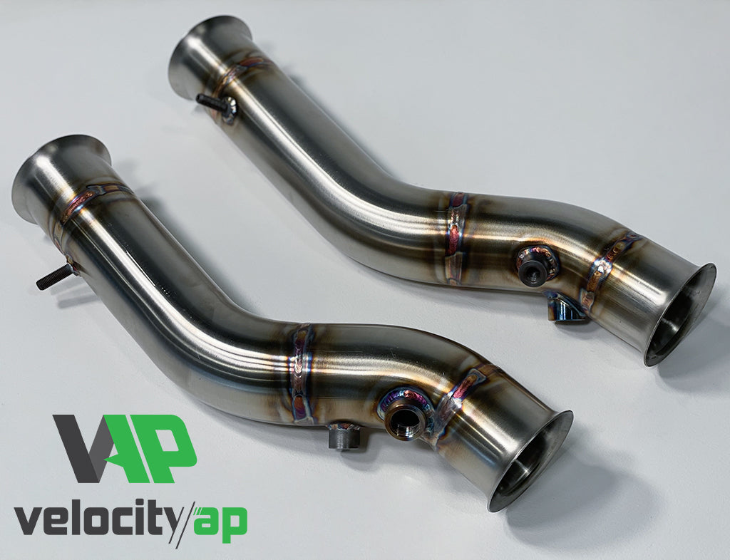 Velocity AP Lamborghini Gallardo 2004-2008 Race Catalyst Delete Pipes