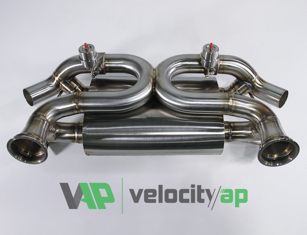 Velocity AP Audi R8 V8 & V10 Valvetronic Stainless Steel Exhaust